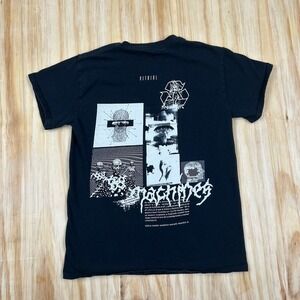 Zumiez Vitriol Men's Machines Black T-Shirt Short Sleeve Size S